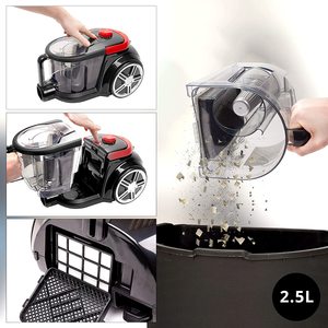Duronic Bagless Cylinder Vacuum Cleaner VC7020's dust container.
