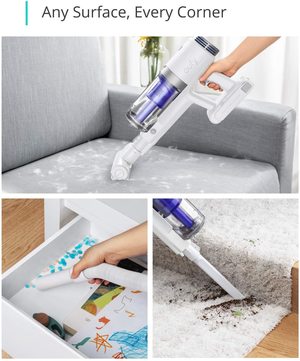 eufy HomeVac S11 Go Vacuum Cleaner as a hand-held.