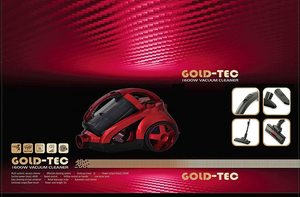 GOLD-TEC Vacuum Cleaner's attachments.