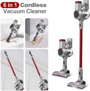 INSE Cordless Vacuum Cleaner in use.