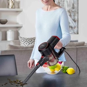 Jajibot Corded Vacuum Cleaner as a hand-held.