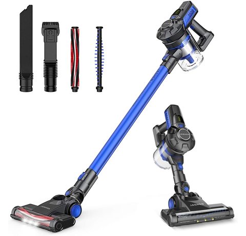 Main view of the Jashen V12S Cordless Vacuum Cleaner.