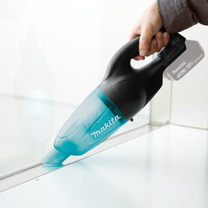 Makita DCL180ZB Vacuum Cleaner as a hand-held.