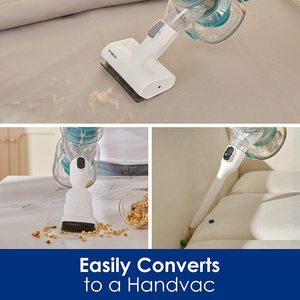 Tineco A10 Dash Cordless Vacuum Cleaner as a hand-held.