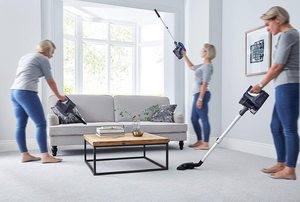 Tower SC70 Vacuum Cleaner in use.