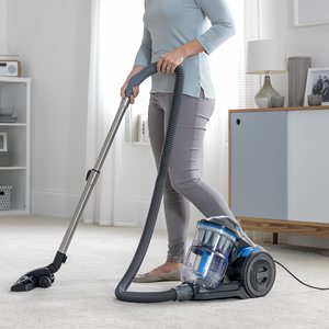 Vax Air Stretch Pet Vacuum Cleaner in use.