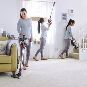 Vax TBT3V1P2 Blade Ultra Stick Vacuum in use.